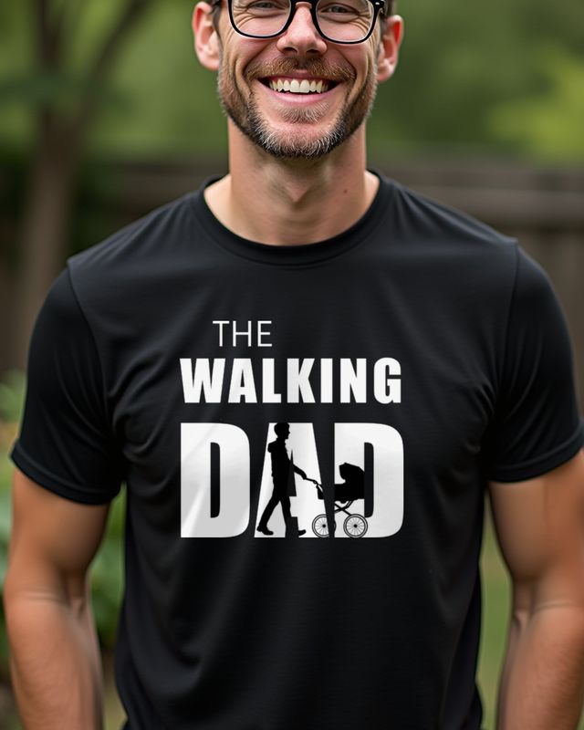 Walking Dad - Lustiges Papa Shirt zum Vatertag – T-Shirt