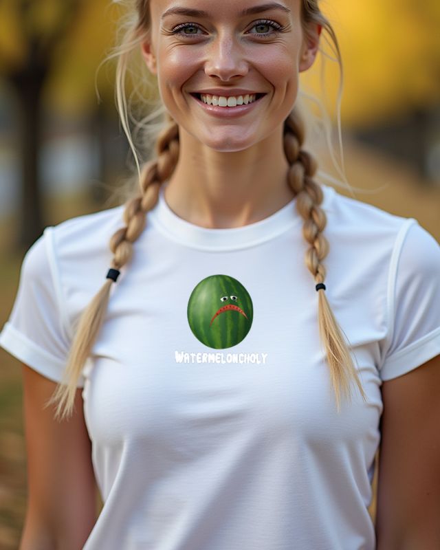 Watermeloncholy - Moody Melon Summer Shirt โ T-Shirt