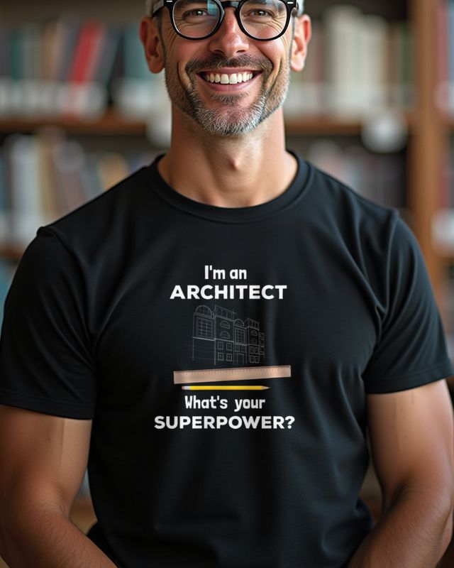 What’s your Superpower Architect - Architekten Geschenk – T-Shirt