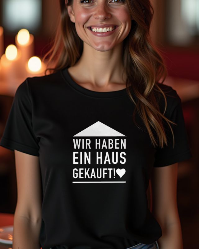 Wir haben ein Haus gekauft - German New Homeowner Shirt โ T-Shirt