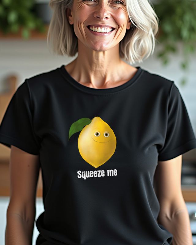 Lemon Squeeze Me - Funny Lemon Fruit Pun Design β T-Shirt