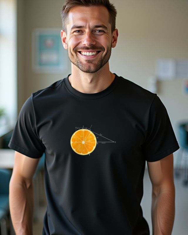 Zitrone trifft Mathematik - Sinus Cosinus Tangens Shirt – T-Shirt