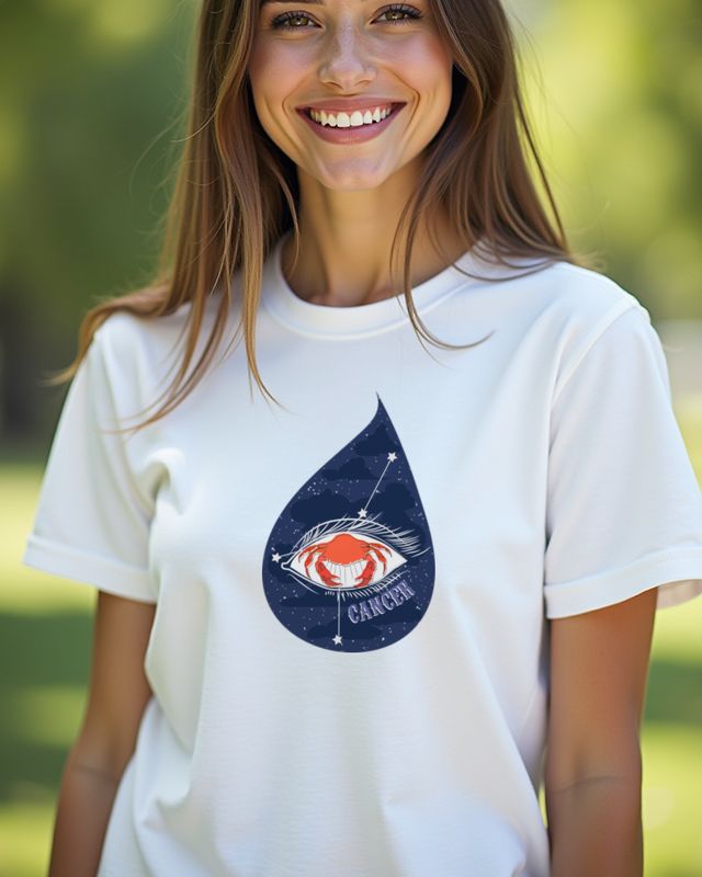 Zodiac Cancer - Astrology Star Sign Birthday Gift โ T-Shirt