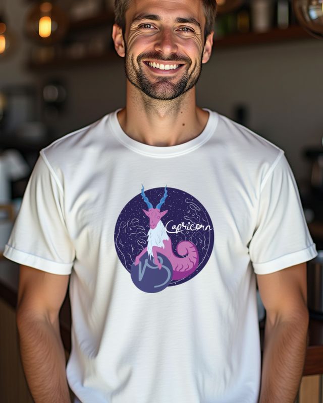 Zodiac Capricorn - Astrology Star Sign Birthday Gift โ T-Shirt